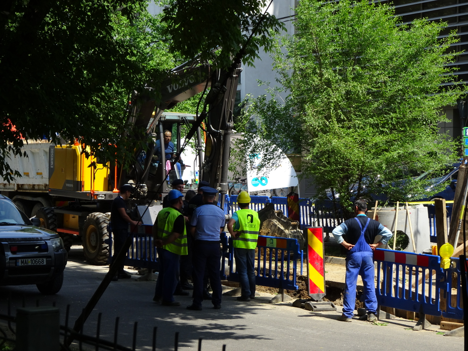 Panică în Sectorul 1! A fost descoperit un proiectil neexplodat pe Șoseaua Nordului