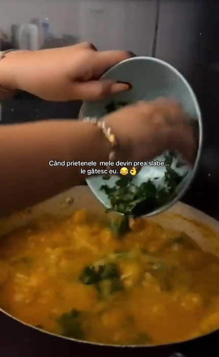 Adio dansuri! Andra a trecut la cratiță!  (SURSA: TIK TOK.COM)