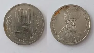 Te îmbogățești, dacă mai ai așa ceva acasă! Prețul ireal la care se vinde o monedă de 100 de lei din anul 1992, cu chipul lui Mihai Viteazul, acum, în ianuarie 2024