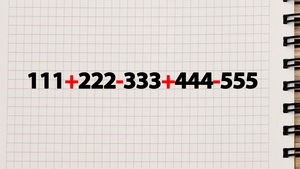 TEST IQ | Cât face 111+222-333+444-555? Geniile dau răspunsul în doar 2 secunde