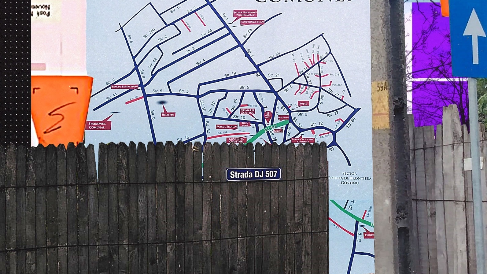 I se spune „New York-ul din Giurgiu”. Locul unde străzile nu au nume, ci numere