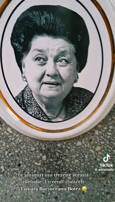 Cum arată mormântul Tamarei Buciuceanu Botez? Foto: TikTok