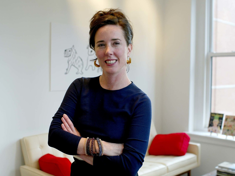 Designer Kate Spade is photographed at her offices. (Photo by David Howells/Corbis via Getty Images)
