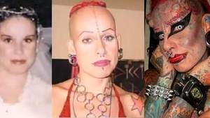 Are corpul plin de tatuaje, dar nu asta ii sperie pe barbati. Cum arata singura "femeie-vampir" din lume