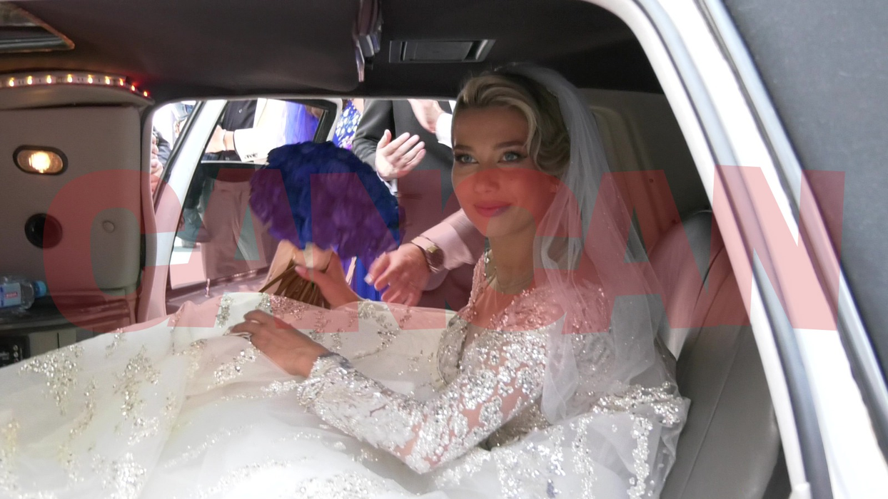 Maria Iordănescu, la cununia religioasă, care a avut loc sâmbătă, 14 mai (Foto: CANCAN.RO)