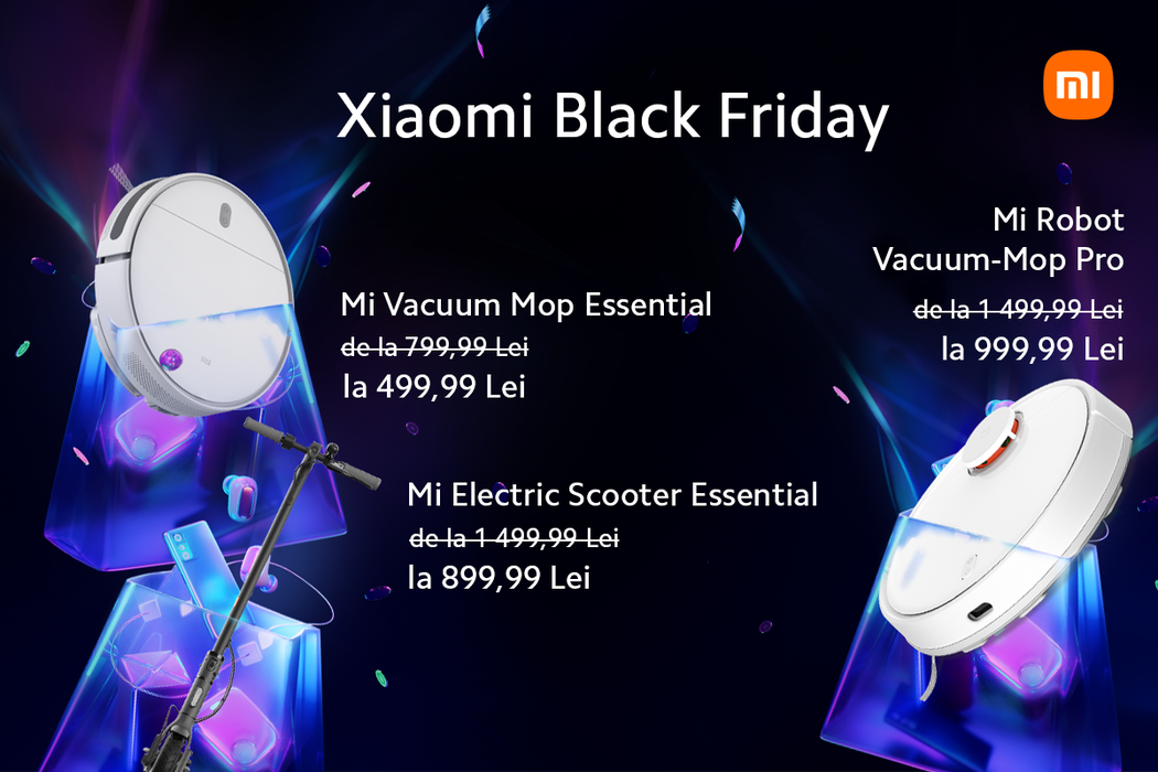 Pentru prima dată – Start Xiaomi Black Friday