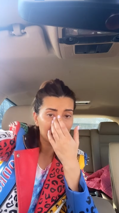 Mama DJ-iței are probleme de sănătate grave. Foto: Captură video/Instastory