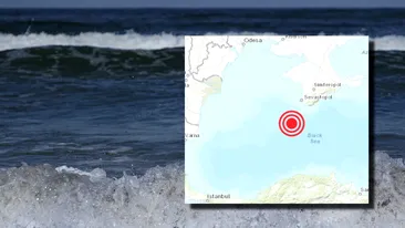 Cutremur neobișnuit în Marea Neagră. Ce magnitudine s-a înregistrat