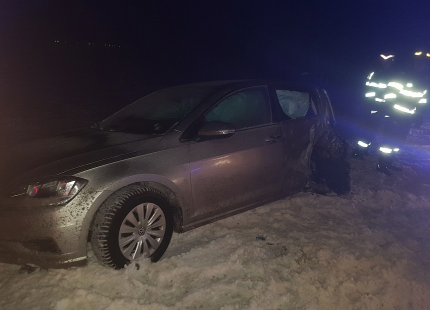 Primele imagini de la accidentul rutier în care a fost implicat avocatul Daniel Ionașcu