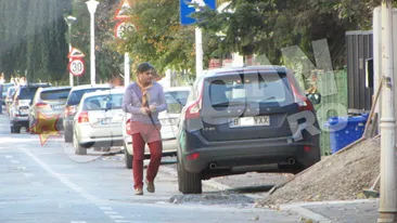 Asta se intampla daca ai nevasta tanara! Mircea Radu a dat o fuga pana acasa in pauza de pranz!