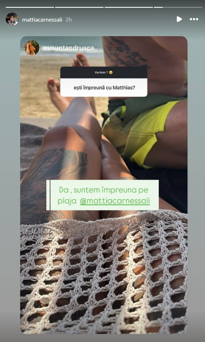 Andrușca și Mattia nu se mai ascund! (SURSA: SOCIAL MEDIA)