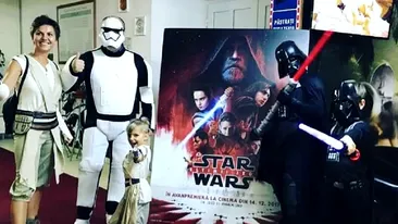 Cum a apărut primarul unui oraş din România la premiera filmului Star Wars: The Last Jedi. A făcut-o pentru copiii săi!