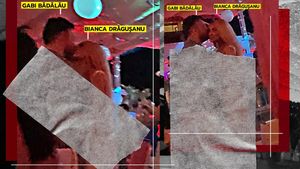 Bădălău n-a mai ținut cont de nimic și a luat-o de… Bianca Drăgușanu și iubitul au uitat că sunt în public, la LOFT