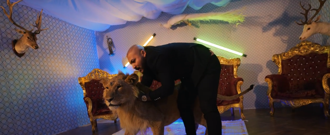 Dosar penal pentru videoclipul cu leul, filmat de Dani Mocanu