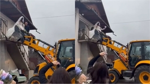 Nu e un banc! Cum au fost scoasă din casă această mireasă, în ziua nunții