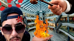 Fulgy al Clejanilor, anchetat penal de Poliție. A amenințat că incendiază un magazin din mall: ”A aprins bricheta și…”