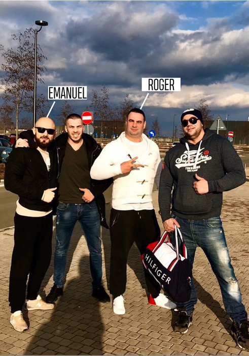 Roger și Emanuel, la Therme