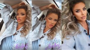 Bianca Drăgușanu, mărțișor cu întârziere de la Gabi Bădălău: “N-am spus ce am simțit de-atâtea ori”. Diva s-a bucurat din toată inima când l-a văzut