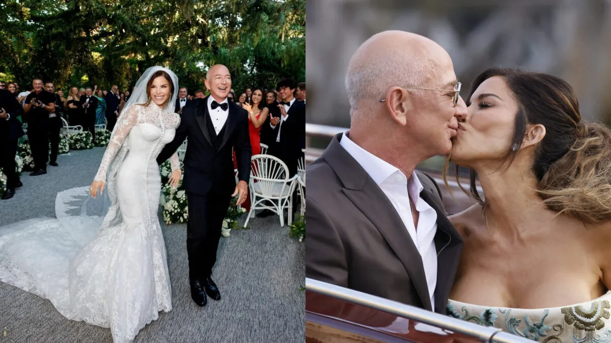 Prăjeală la nunta lui Jeff Bezos! Câte MII de EURO a costat meniul un singur invitat + candy bar URIAȘ