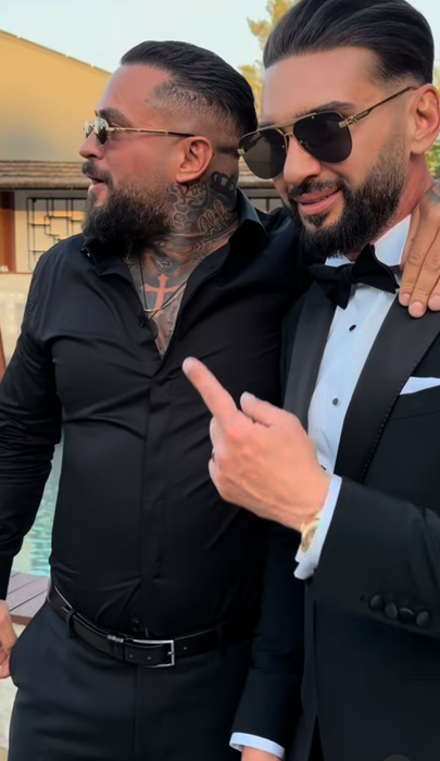 Meko și Dorian Popa/ sursă foto: Instagram