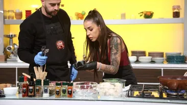Speak și Ștefania au făcut show la Chefi la cuțite: ”Tocmai tu nu ne-ai dat cuțitul?”
