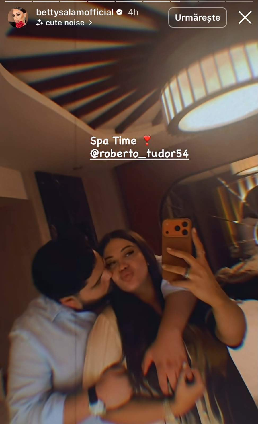 Betty Salam și Roberto Tudor au plecat în vacanță/ sursa foto: social media