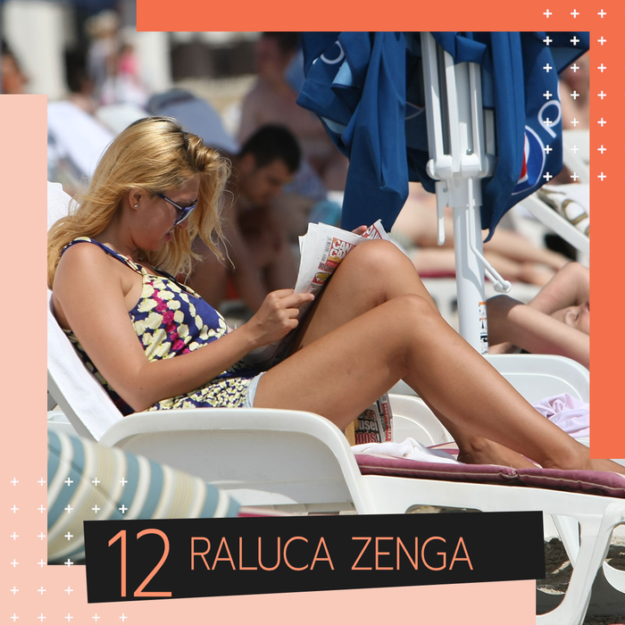 Top 30 vedete care citesc la plajă. Ce poziții surprinzătoare ocupă Alina Ceușan, Corina Caragea, Roxana Ionescu ori Gina Pistol