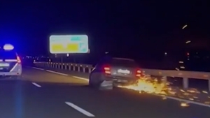 Un român, tras pe dreapta de poliție, după ce a condus 33 de km în condiții ireale. Care a fost adevăratul motiv