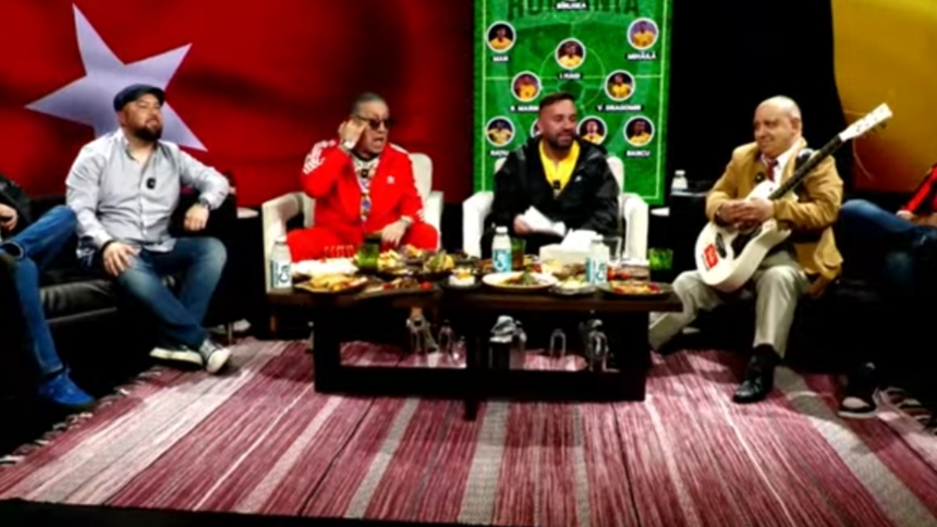 LIVE TEXT | Serghei Mizil, Fane alu Brigitte, Adiță și Coco comentează meciul România-Turcia în direct la Dan Capatos Show