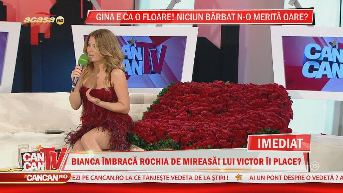 Cine credeti ca va imbraca cel mai repede rochia de mireasa, Bianca Dragusanu sau Gina Pistol?