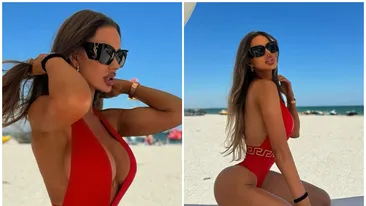 De necrezut! Câți lei costă costumul de baie cu care Bianca Drăgușanu s-a afișat pe plaja din Mamaia