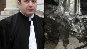 Primele imagini de la accidentul rutier în care a fost implicat avocatul Daniel Ionașcu