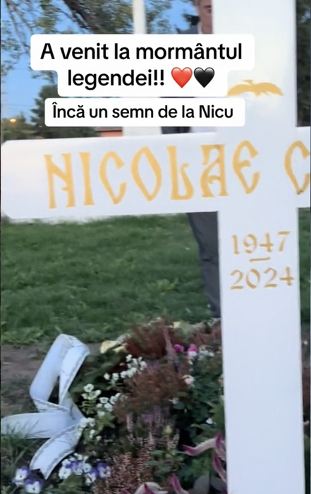 Cum arată mormântul lui Nicu Covaci, la 2 luni de la moartea sa. Ce a apărut lângă cruce: „Tu, dar cum ai venit…”