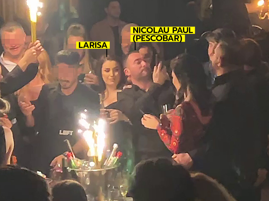 I-a fost alături și Larisa, angajata sa / (Sursa: CANCAN.RO)