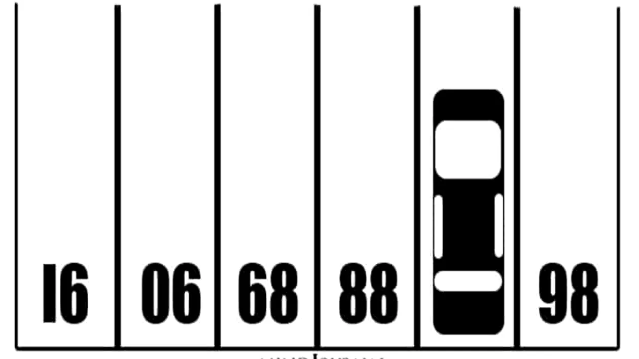 Test IQ aproape imposibil de rezolvat | Ce număr are locul de parcare ocupat de mașina din imagine?