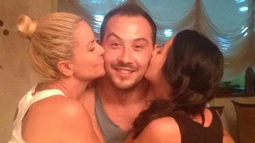 Dumnezeule, cate femei l-au putut saruta in doar cateva ore! Stefan Stan are numai prietene dragastoase!