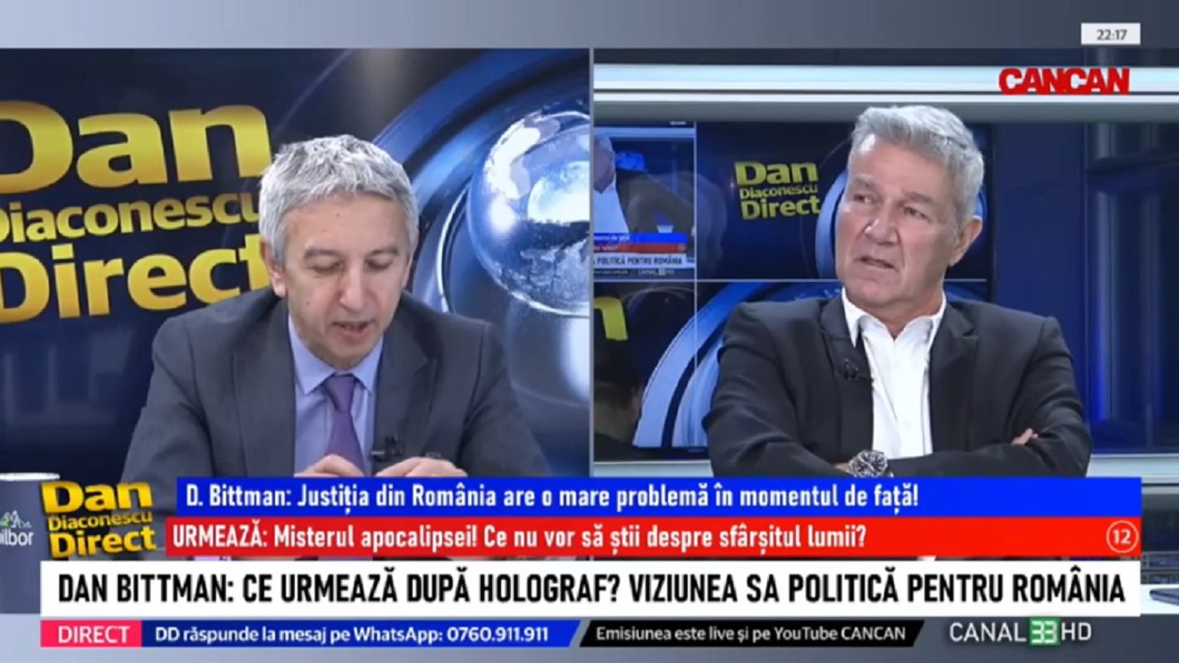 Legătura neștiută dintre Dan Bitman și Călin Georgescu: „M-am trezit cu un...”