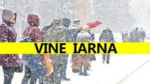 Vine iarna în România! Meteorologii anunță vânt puternic și ninsoare
