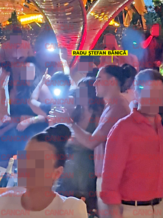 Radu Ștefan Bănică, distracție cu amicii în club. Foto: CANCAN.RO