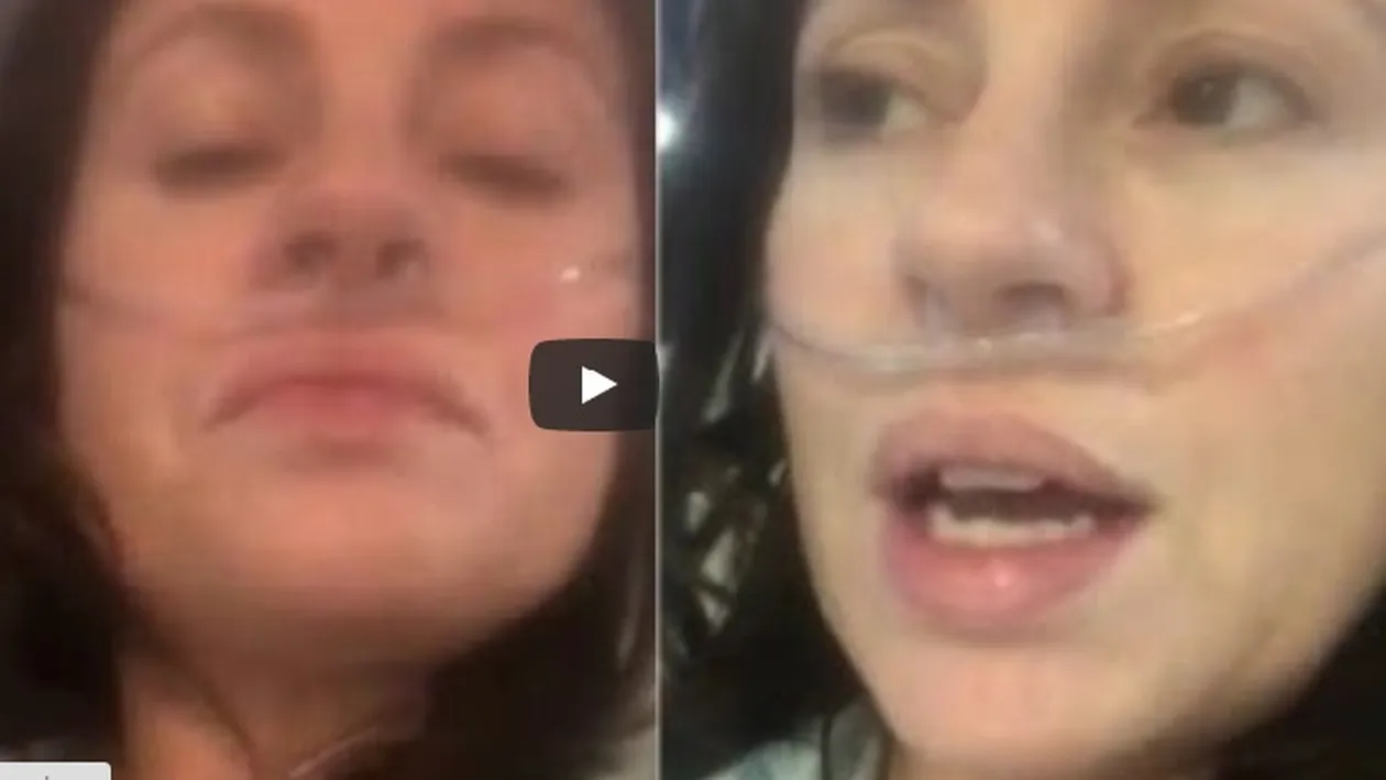 Mărturiile cutremurătoare de pe patul de spital ale unei femei infectate cu coronavirus! ”Priviți-mă, nu pot să respir...”