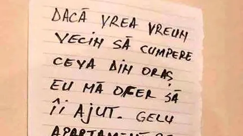 Un bucureștean din Rahova, înjurat de administratorul blocului după ce s-a oferit să facă toate cumpărăturile vecinilor peste 65 de ani