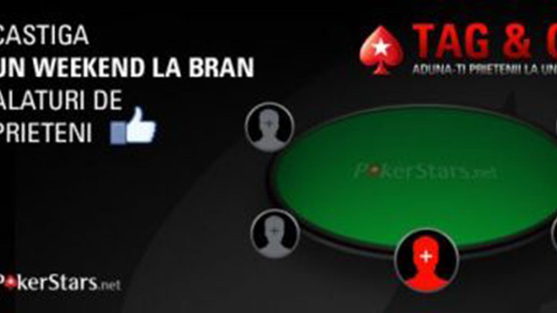 Super CONCURS Tag&Go! Castiga un weekend la Bran, la cea mai tare masa de poker