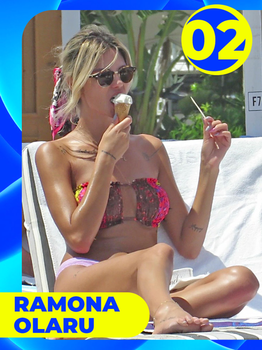 TOP 30 de vedete care au găsit soluţia perfectă împotriva caniculei! Roxana Vancea, Monica Gabor sau Laura Cosoi, show cu îngheţată şi… 