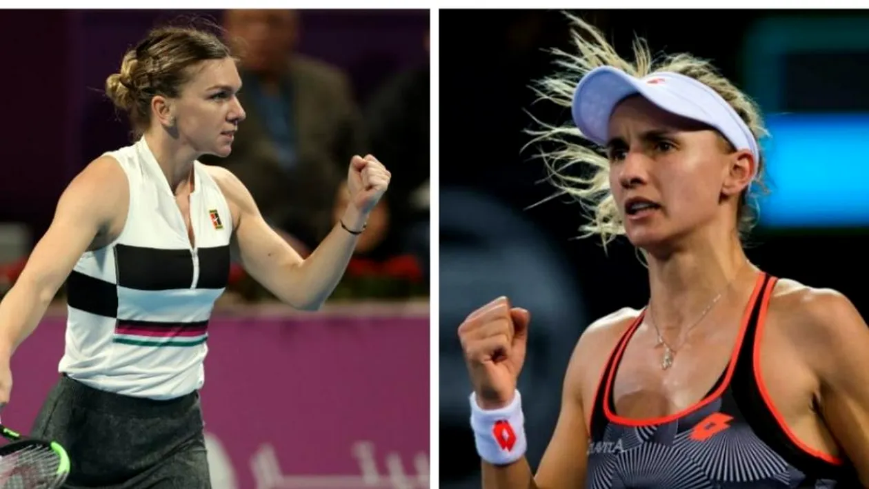 Simona Halep s-a calificat în ”sferturile” turneului din Dubai! Momentele cheie ale partidei cu Tsurenko
