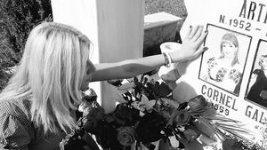 Viviana s-a ocupat de parastatul de 40 de zile, al lui Cornel Galeș. Ea a organizat tot
