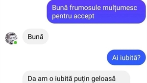 BANCUL ZILEI | ”Bună, frumosule! Ai iubită?”