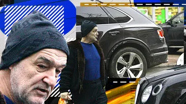Gigi Becali și-a lovit Bentley-ul de 250.000 €. Avem imagini de ultimă oră cu mașina preferată a patronului FCSB