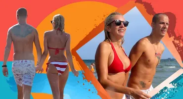 Soțul a ”arestat-o” la plajă pe Alina de la ”Bravo, ai stil!”