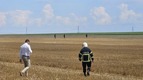 Se caută resturile dronei doborâte de avionul F-16. Anunțul făcut de Nicușor Dan