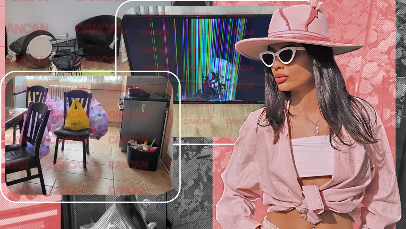 Calina și iubitul ei au devastat apartamentul în care stăteau cu chirie! Nepoata lui Petre Roman și fiul fostului fotbalist Sabin Ilie i-au exasperat pe vecini și pe proprietar: mega-scandaluri și... plângere penală!